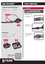 Предварительный просмотр 2 страницы Ozito PXCBLK-018 Instruction Manual