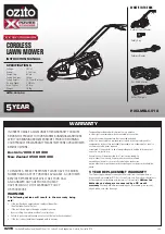 Предварительный просмотр 7 страницы Ozito PXCBLK-018 Instruction Manual