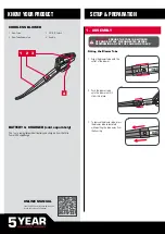 Preview for 2 page of Ozito PXCBLS-018 Instruction Manual