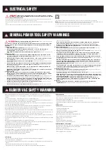 Preview for 3 page of Ozito PXCBLVS-018 Instruction Manual