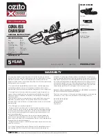 Preview for 3 page of Ozito PXCCSS-018U Original Instructions Manual