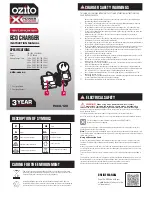 Preview for 1 page of Ozito PXCG-120 Instruction Manual