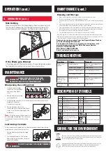 Preview for 11 page of Ozito PXCGTAS-018 Instruction Manual