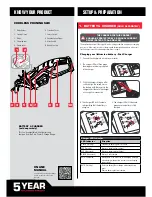 Предварительный просмотр 2 страницы Ozito PXCPRS-018 Instruction Manual