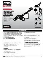 Ozito PXCSDMS-018 Original Instructions Manual preview