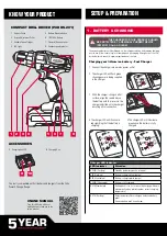 Preview for 2 page of Ozito PXDDK-215B Instruction Manual