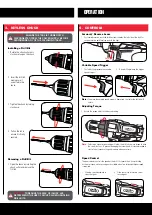 Предварительный просмотр 10 страницы Ozito PXDDK-301 Instruction Manual