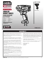 Preview for 9 page of Ozito PXDDK-301U Original Instructions Manual