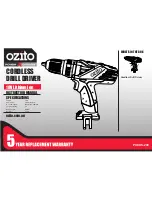 Ozito PXDDS-200 Instruction Manual preview