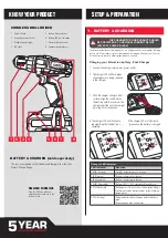 Предварительный просмотр 2 страницы Ozito PXDDS-201U Original Instructions Manual