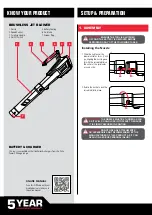 Предварительный просмотр 2 страницы Ozito PXJBS-018 Instruction Manual