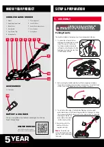 Предварительный просмотр 2 страницы Ozito PXLMS-335 Instruction Manual