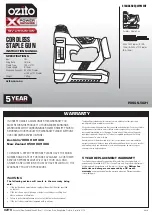 Ozito PXSGS-5021 Instruction Manual preview