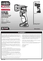 Preview for 1 page of Ozito PXTLS-900U Original Instructions Manual