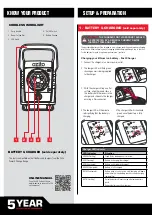 Предварительный просмотр 2 страницы Ozito PXWLS-800 Instruction Manual