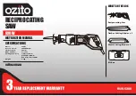 Ozito RSW-5200 Instruction Manual preview