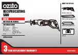 Ozito RSW-5200 Instruction Manual предпросмотр