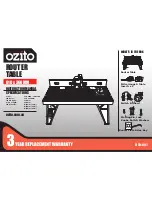 Ozito RTB-001 Instruction Manual preview