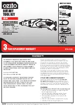 Ozito RTR-3100 Instruction Manual preview