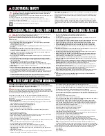 Preview for 8 page of Ozito SCMS-10STAND Instruction Manual