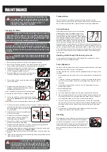 Preview for 6 page of Ozito SCMS-2125 Instruction Manual