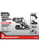 Preview for 1 page of Ozito SDL-5000 Instruction Manual