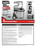 Ozito SSH-2540CBU Original Instructions Manual предпросмотр