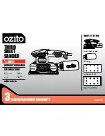 Ozito THIRD SHEET SANDER Instruction Manual предпросмотр