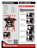 Предварительный просмотр 2 страницы Ozito TSF-1211 Instruction Manual