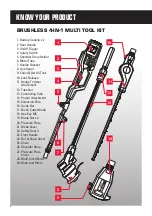 Preview for 8 page of Ozito X PXC PXGMTK-4182 Instruction Manual