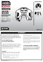 Preview for 1 page of Ozito XPXC PXHDIS-018 Instruction Manual