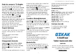 Preview for 3 page of OZKAK JS-62 Quick Start Manual