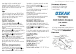 Preview for 6 page of OZKAK JS-62 Quick Start Manual