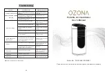 Preview for 1 page of OZONA PA010996 User Manual