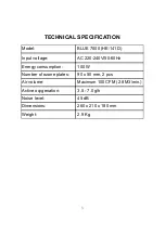 Preview for 4 page of ozone generators BLUE 7000 User Manual