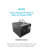 Ozone Power 000300 Owner'S Manual preview