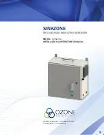 Предварительный просмотр 1 страницы Ozone Solutions SINKZONE Installation & Operation Manual