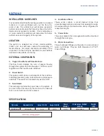 Предварительный просмотр 5 страницы Ozone Solutions SINKZONE Installation & Operation Manual