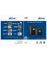 Ozone SAFILO-DIGITAL-1 Operating Manual preview