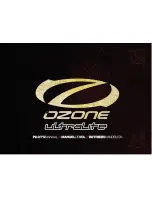 Ozone UltraLite Pilot'S Manual preview