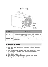 Предварительный просмотр 6 страницы ozonegenerator HE-150R User Manual