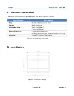 Предварительный просмотр 8 страницы OZRAY CoaxPress pollux PX50M30MCP User Manual