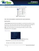 Предварительный просмотр 7 страницы OzSpy DVR User Manual