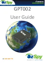 Preview for 1 page of OzSpy GPT002 User Manual