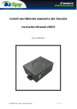 Preview for 1 page of OzSpy GPT4G005COV Instruction Manual