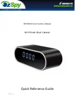 OzSpy HDESKX10 Quick Reference Manual preview