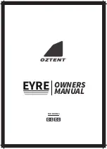 OZTENT EYRE E-1 Owner'S Manual preview