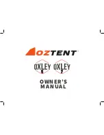 Preview for 1 page of OZTENT Oxley 5 Owner'S Manual