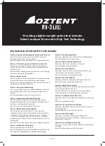 Preview for 4 page of OZTENT RV-3 Lite Owner'S Manual