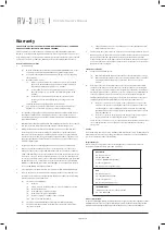 Preview for 11 page of OZTENT RV-3 Lite Owner'S Manual